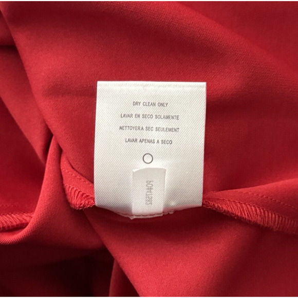 Alex Evenings Dress Women 8 Red Sheath Dress Bell Sleeve Business Party Cocktail - Picture 9 of 9